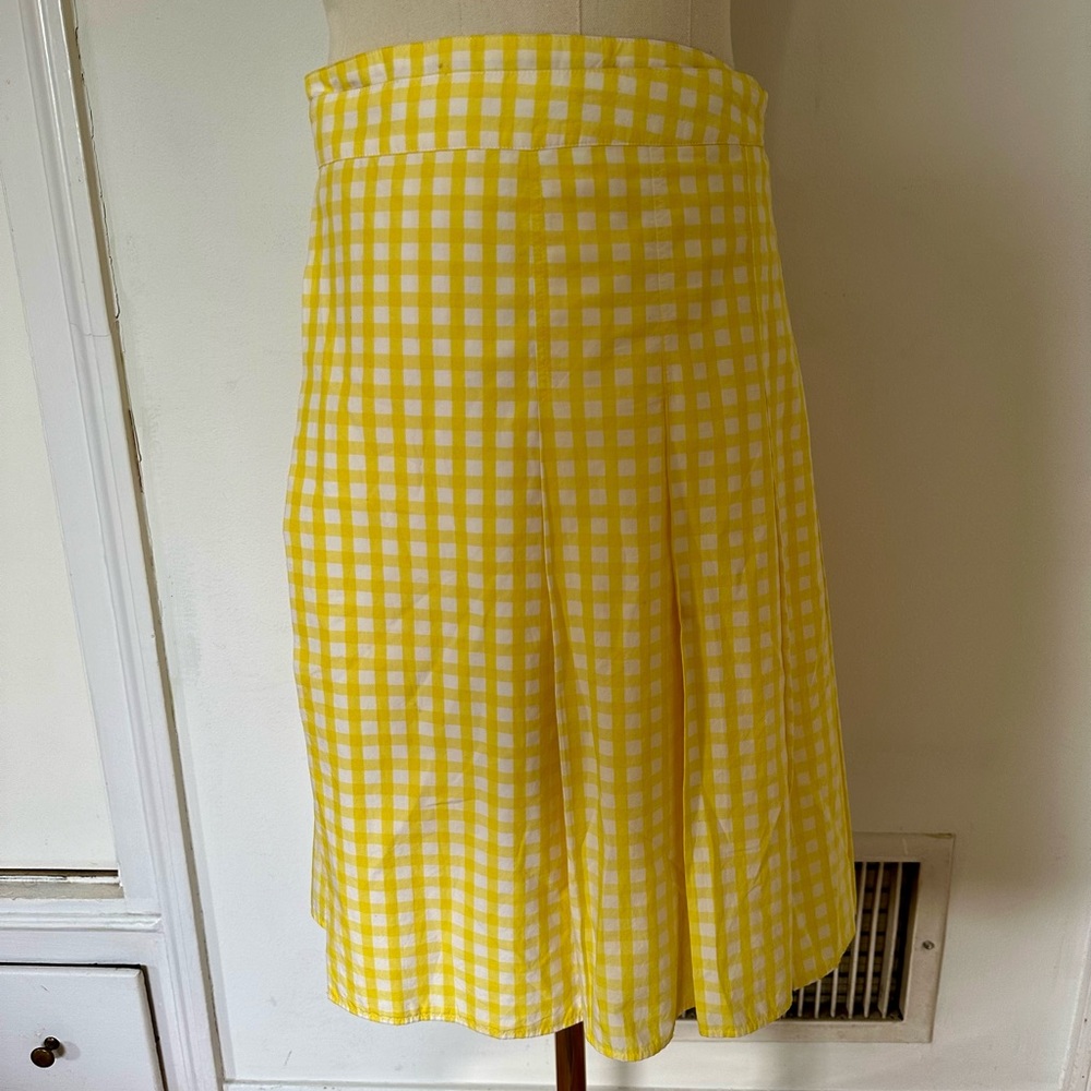 Burberry Plaid Mini Skirt
